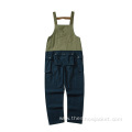 High Quality Funky Patchwork Overalls for Men